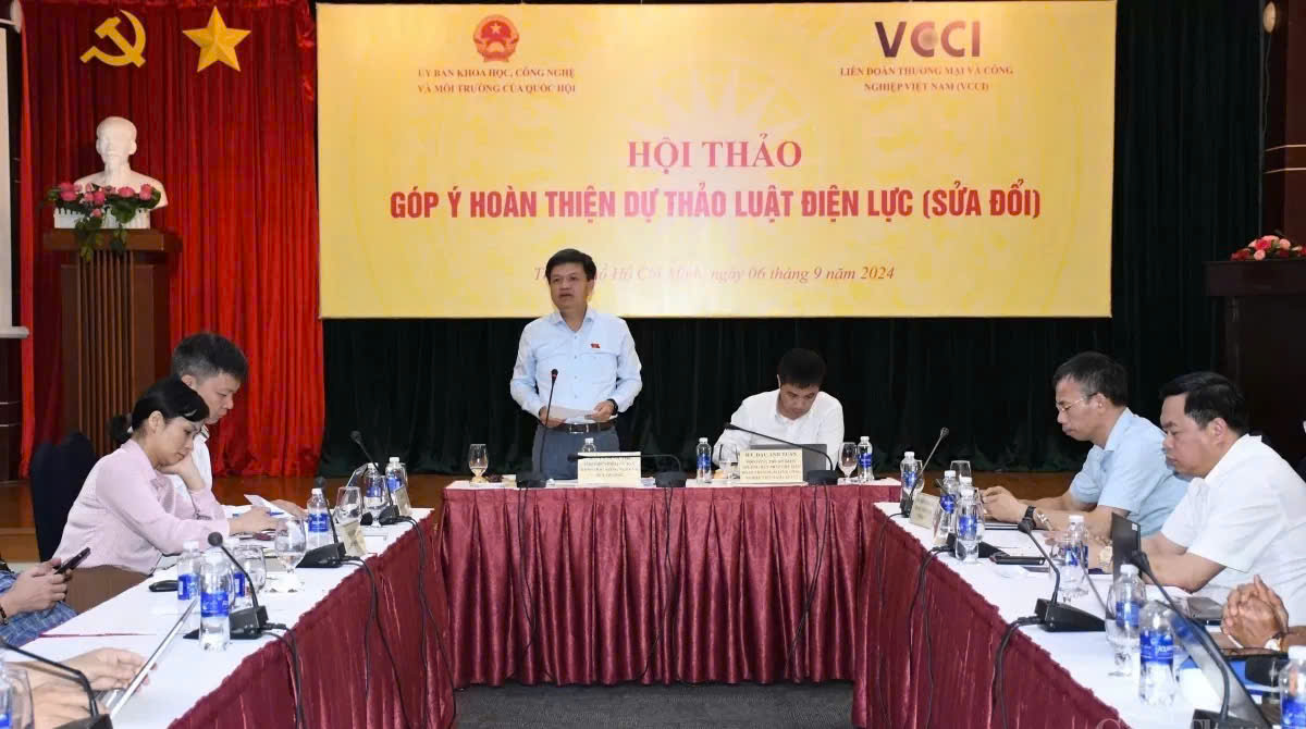 TP.HCM: Hội thảo góp ý về Luật Điện lực (sửa đổi)