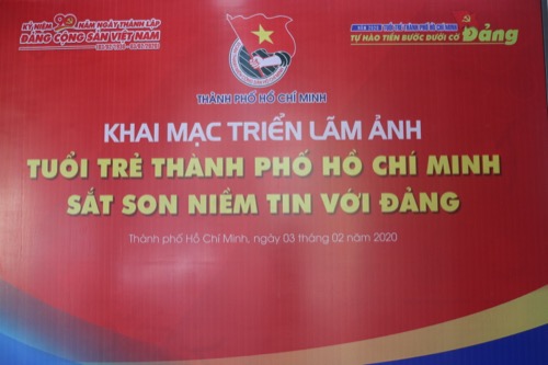 Triển lãm ảnh “Tuổi trẻ Thành phố Hồ Chí Minh sắt son niềm tin với Đảng’’