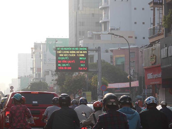 Nguyên nhân gây ô nhiễm không khí tại TPHCM