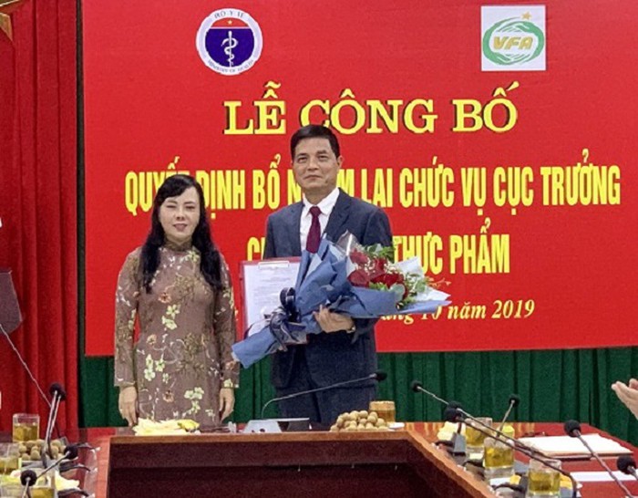 Chức Cục trưởng Cục An toàn thực phẩm vẫn được Ông Nguyễn Thanh Phong đảm nhiệm