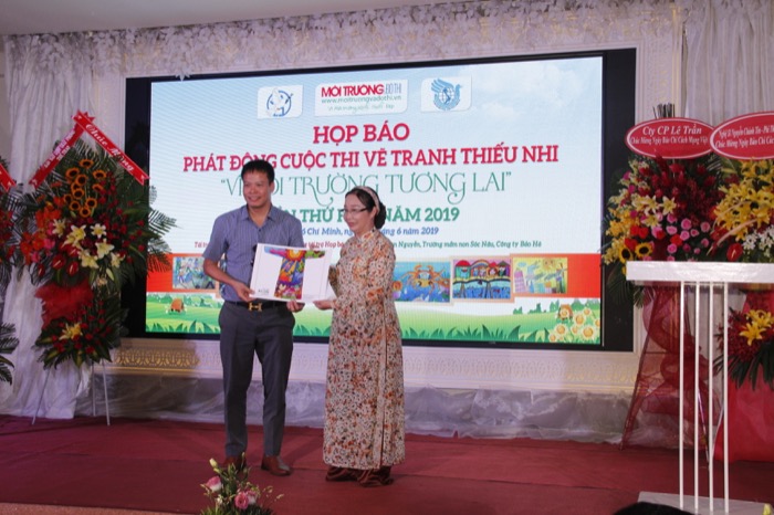 PHÁT ĐỘNG CUỘC THI VẼ TRANH THIẾU NHI “VÌ MÔI TRƯỜNG TƯƠNG LAI” LẦN THỨ HAI 2019