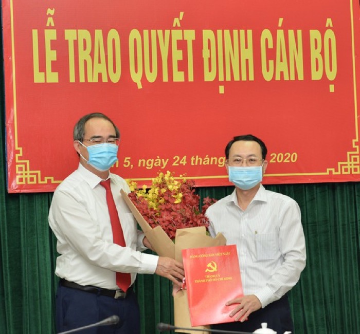 TPHCM: Đã có tân Bí thư Quận ủy Quận 5