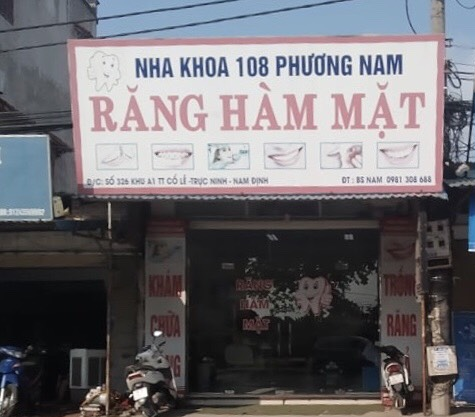 Nam Định: Nha khoa 108 Phương Nam hoạt động không phép ngay tại trung tâm thị trấn