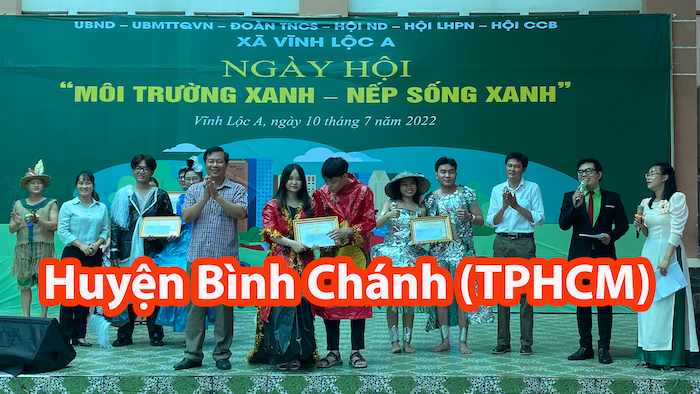 Huyện Bình Chánh (TPHCM): Xã Vĩnh Lộc A tổ chức Ngày hội Môi trường xanh - Nếp sống xanh