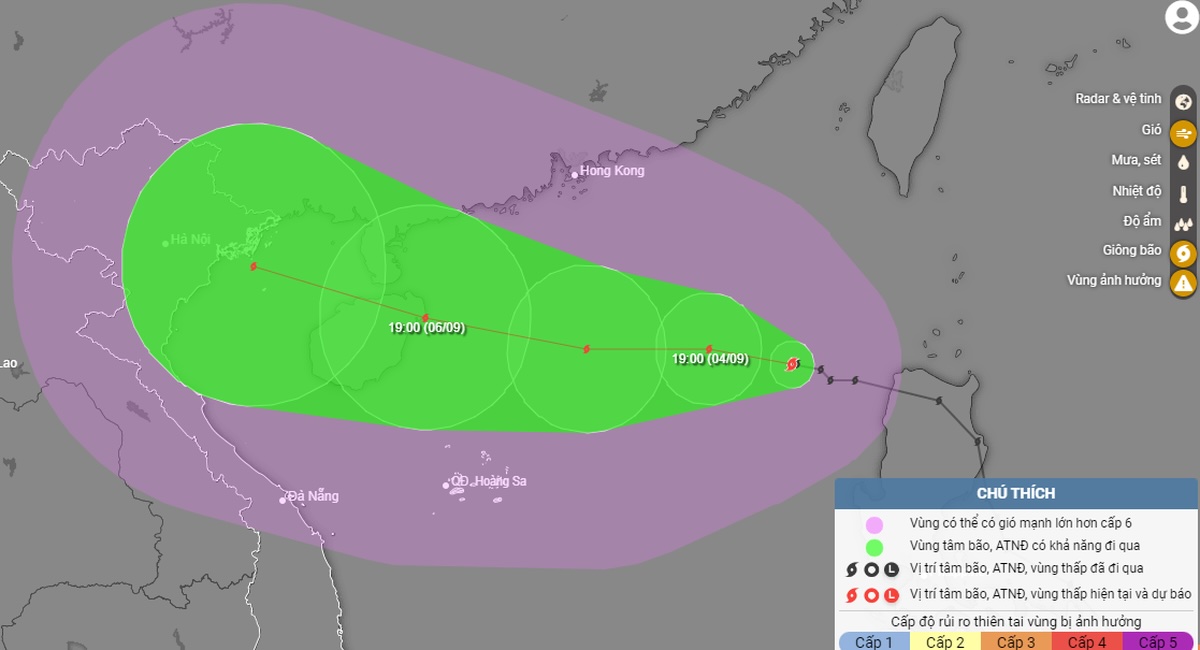 Bão số 3 có thể cấp 14, giật cấp 17 nguy cơ đổ bộ vào Việt Nam