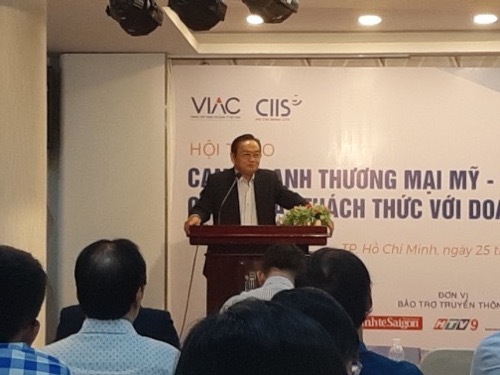 Hội thảo “Cạnh tranh thương mại Mỹ - Trung: Cơ hội hay thách thức với doanh nghiệp”